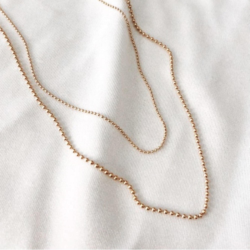 Baby ball chain necklace 16 Inch